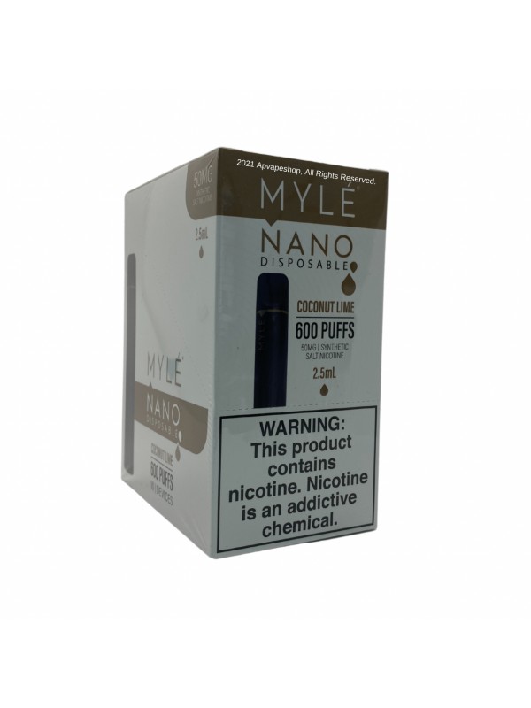 MYLE NANO DISPOSABLE VAPE WHOLESALE