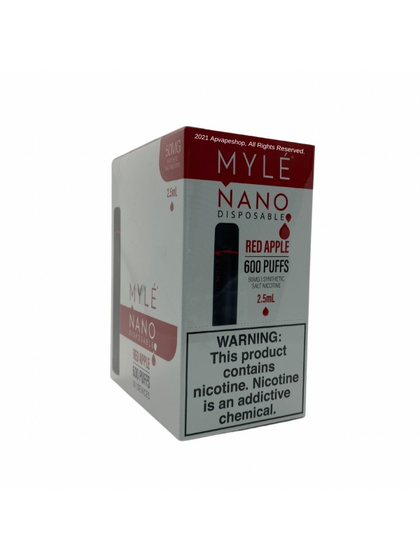 MYLE NANO DISPOSABLE VAPE WHOLESALE